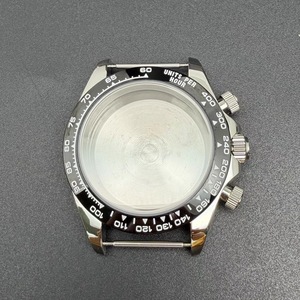 Pièces de montre : Lunette en céramique, boîtier de montre en acier couleur or et noir, plusieurs options compatibles avec le mouvement VK63 - Product Image 2