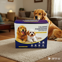 2025 vendeur chaud chien calmant phéromone diffuseur réduire l'anxiété des animaux de compagnie Stress confort chien Plug diffuseur Anti anxiété 60 jours d'approvisionnement