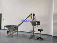 Machine de conditionnement semi-automatique de farine en poudre, micro-doseur de remplissage pour sacs en verre et PET, haute précision, remplisseur à vis sans fin pour amidon 1 kg