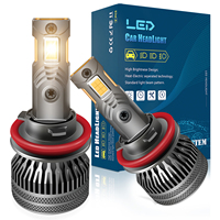 Bombilla LED para Faros Delanteros de 4300K con Ventilador H11 9005 9006 9012 9012, Luz Antiniebla LED de 140W para Automóviles de 12V, Iluminación Automotriz 880 881 H1 H3