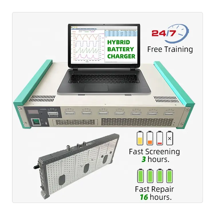 Slimme Auto Celcapaciteit Laad Ontlading Balanssysteem Reconditionering Apparatuur Prius Hybride Batterij Analyzer Tester