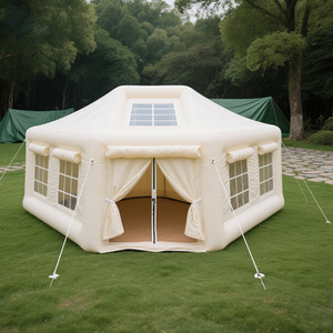 Tente de camping gonflable luxueuse et confortable, tissu Oxford de haute qualité, grand espace pour les aventures en famille en plein air - Product Image 5