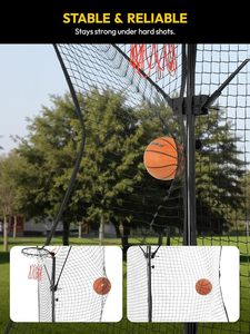 Red de Retención de Balones <span class=keywords><strong>Aoson</strong></span> de HDPE de Alta Resistencia para Entrenamiento de Fútbol, Resistente a los Rayos UV - Product Image 6