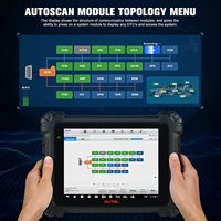 Lector de Códigos con Pantalla Táctil de 10 Pulgadas para MaxiSys 919 Ultra Android 7 WiFi/Inalámbrico, Actualización de Software de 1 Año en Inglés