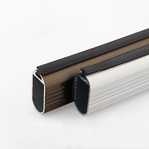 Raccords de meubles Quincaillerie Tube de garde-robe Armoire tringles à suspendre - Product Image 5