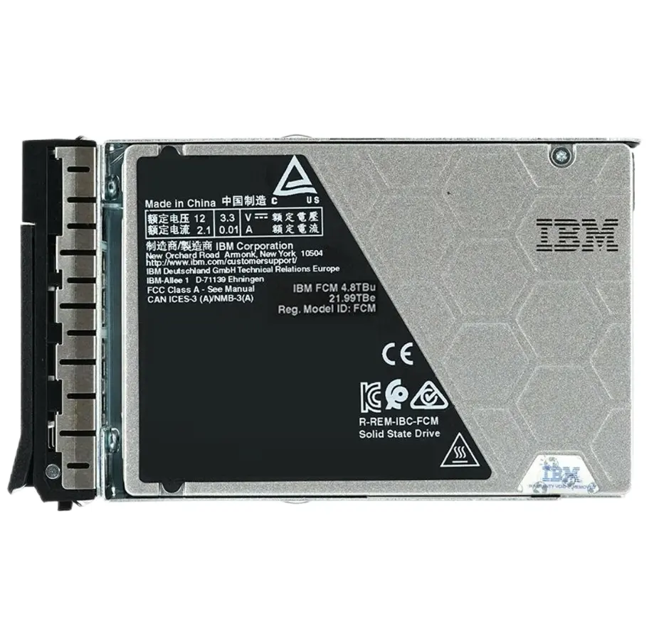 01EK233 01YM482 02YC417 IB-M 9.6TB TLC PCI Express 3.0x4 NVMe U.2 2.5 inci Internal Solid State Drive (SSD)