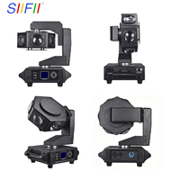 SIIFII 6 x 40W LED Cabeza Móvil Multirrayo 240W Iluminación de Escenario DJ IP33 DMX512 Aleación de Aluminio Refrigerado por Aire Automático Alto CRI 90