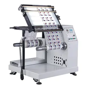 Roll Label Counter Machine with optional function Automatic Rewinding Machine with Web Guide motor rewinding machine