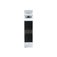 YCMV3 pengukur voltase tiga fase 3 LED, pengukur voltase tampilan digital elektrik 50/60Hz