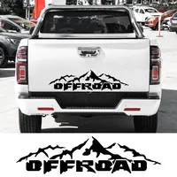 Autocollant voiture tout-terrain 4x4 Pickup Truck Vinyl Graphics Tuning Decal pour Isuzu Dmax Ford Ranger F150 Toyota Hilux Maxus GWM Cannon