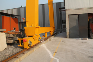 Grúa Pórtico Monoviga Eléctrica de 10 Toneladas con Polipasto, Fabricada en China - Product Image 3