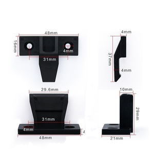 GQK Plastic Furniture Wardrobe Cabinet Roman Column <b>Frame</b> Component Connector Fittings Push-On <b>Clips</b> - Product Image 5