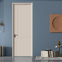 Porte en bois écologique ultra silencieuse pour chambre à coucher, sans peinture, isolée thermiquement et acoustiquement, tailles personnalisées