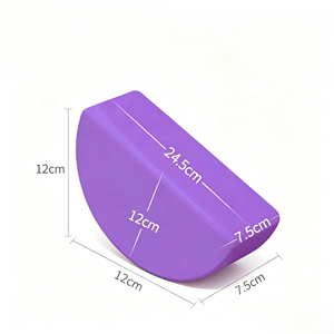 Vente en gros de coussin d'équilibre en EVA personnalisé avec logo, demi-lune, bloc de yoga, Pilates, thérapie physique - Product Image 2