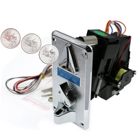 JY100 Sélecteur de pièces de monnaie en plastique intelligent Mini distributeur automatique à griffes avec fente à jeton Contrôle de la minuterie de jeu de boxe