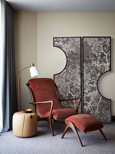 Paravent <span class=keywords><strong>Renai</strong></span> à broderie double face 'Ruyi Castle' en bois massif ajouré, pour séparation d'espace domestique, salon, salle de thé chinoise, entrée - Product Image 3