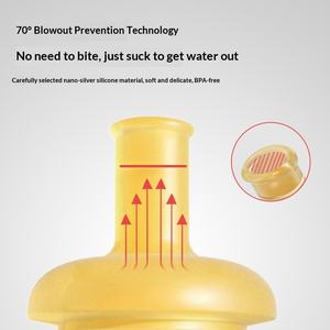 Biberon anti-colique personnalisé OEM ODM en PP sans BPA avec poignée anti-éclaboussures <span class=keywords><strong>pour</strong></span> <span class=keywords><strong>bébé</strong></span> - Product Image 4