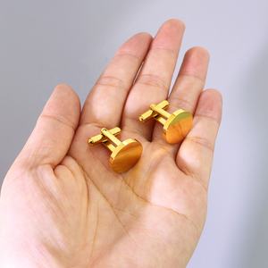 Mancuernillas <span class=keywords><strong>de</strong></span> Acero Inoxidable con Logotipo Personalizado Grabado para Hombre, Mancuernillas <span class=keywords><strong>de</strong></span> Metal 316 con <span class=keywords><strong>Iniciales</strong></span> Personalizadas, Regalo para Padrinos <span class=keywords><strong>de</strong></span> Boda - Product Image 3