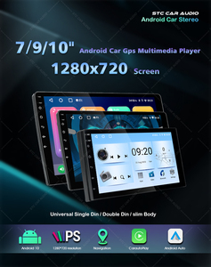 Universal 9/10 pulgadas Android pantalla táctil coche Radio Multimedia reproductor de vídeo estéreo doble DIN - Product Image 4