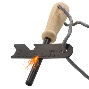 Accessoires de camping, allume-feu en bambou, tige en ferrocérium d'urgence pour les survivants - Product Image 1