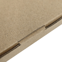 Dossiers et boîtes en carton gris robustes avec gaufrage pour l'expédition de vêtements et l'emballage cadeau, matériaux recyclés
