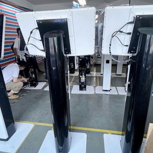 Beautiful Horizontal Screen 23.6/32 Inch Flexible Screen Digital Audio <b>Speaker</b> Custom Pos <b>Stand</b> Self Kiosk Cashless Payment - Product Image 3