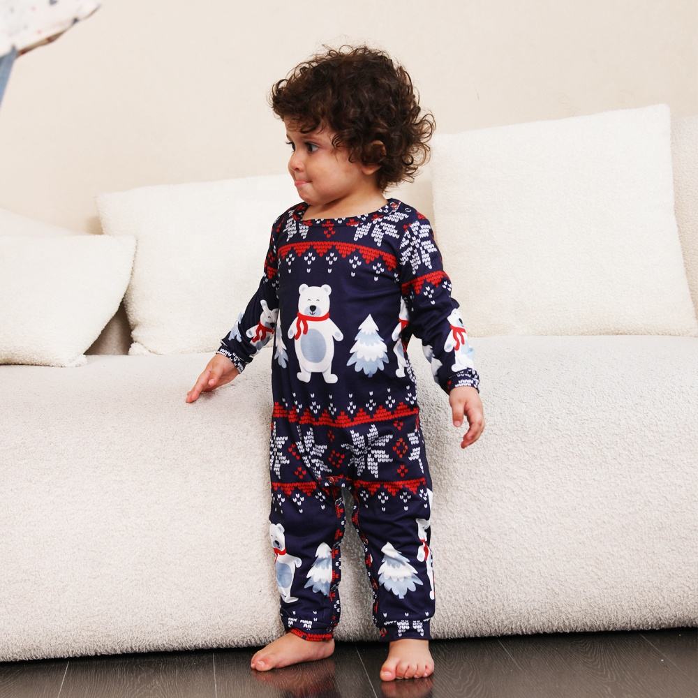 Union Suit Pijama Con Solapa Trasera Pijamas Para Bebé Con Solapa