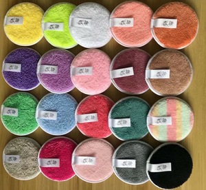 Prix de gros - Meilleures ventes - Tampons démaquillants réutilisables en microfibre - Product Image 1