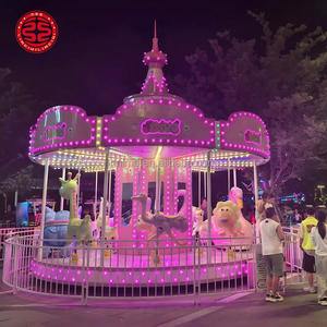 Carrusel <span class=keywords><strong>de</strong></span> Caballos <span class=keywords><strong>de</strong></span> Fibra <span class=keywords><strong>de</strong></span> Vidrio <span class=keywords><strong>de</strong></span> Lujo para Niños y Adultos, Atracción <span class=keywords><strong>de</strong></span> Parque <span class=keywords><strong>de</strong></span> Diversiones - Product Image 1