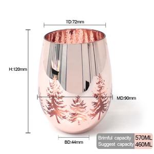 Portacandele in Vetro Marca LANGXU, Barattolo Vuoto di Design, Come Oggetto <span class=keywords><strong>da</strong></span> <span class=keywords><strong>Collezione</strong></span>, Merchandise per Fan, Punto Focale del Marketing Cross-Border - Product Image 1