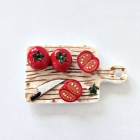 Aimants de réfrigérateur 3D magnétiques adhésifs au design créatif, imitation d'aliments, décoration pour la maison et la cuisine, styles variés, vente en gros