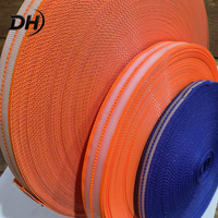 Sangle en toile de soie 100% pour chaussures, colorée, à bord semi-transparent, matière textile brute pour divers styles de chaussures, vente en gros
