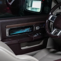 Lumière ambiante intérieure de voiture style grille, symphonie arc-en-ciel dynamique, 128 couleurs, pour Dodge RAM (2011-2017)