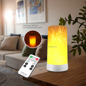 Xách tay LED ngọn lửa hiệu ứng ánh sáng ban đêm bóng đèn nhấp nháy ngọn đuốc USB sạc lửa ngoài trời nến PC trọng lực nam châm cảm ứng - Product Image 2