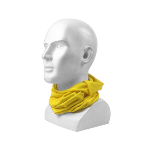 Top venta popular <span class=keywords><strong>colr</strong></span> sólido teñido único cuello tubo bufanda multifunción logotipo personalizado reflectante bandana gorros - Product Image 6