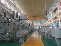 Transformateur de puissance à faible perte de 20 MVA 46 kV/10 kV pour la distribution d'énergie à forte demande dans les places commerciales.