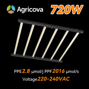 Lámpara <span class=keywords><strong>LED</strong></span> de <span class=keywords><strong>Cultivo</strong></span> Hortícola Tritile Personalizable de Alta Potencia 720W 2016 PPF 2.8umol/J de Espectro Completo <span class=keywords><strong>para</strong></span> <span class=keywords><strong>Cultivo</strong></span> Comercial - Product Image 1