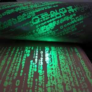 Luminoso Fluorescente Speciale Lettera Tessuto Modello In Pelle di Glow In The Dark Vestito Borsa In Tessuto In Pelle Sintetica - Product Image 4