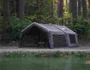 <span class=keywords><strong>Toldo</strong></span> Inflable Impermeable de Estilo <span class=keywords><strong>Militar</strong></span> para Acampar, Listo para Pasar la Noche en la Naturaleza - Product Image 2