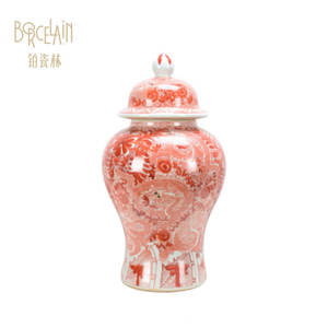 <span class=keywords><strong>Rosso</strong></span> cinese del Drago Del Modello Dipinto A Mano In <span class=keywords><strong>Ceramica</strong></span> Prodotti Per La Casa <span class=keywords><strong>Vaso</strong></span> Decorativo - Product Image 2