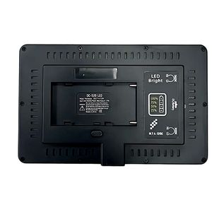 Panel de Luz LED DC-520 para Fotografía, Video, Estudio, Cámara, <span class=keywords><strong>Fotos</strong></span>, Transmisión en Vivo, Iluminación de Belleza, Lámpara Plana - Product Image 3