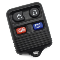 Boîtier de clé télécommande de voiture à 4 boutons, sans inscriptions, en plastique, pour réparation de clé - Prix usine