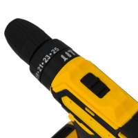 Perceuse-visseuse électrique sans fil 21V haute puissance avec fonction de vitesse variable et percussion pour le bricolage et la réparation du bois à domicile