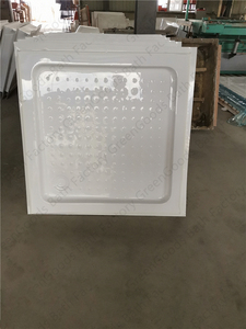 CE Hangzhou Bac <span class=keywords><strong>de</strong></span> <span class=keywords><strong>douche</strong></span> carré moderne blanc 80x80 en ABS acrylique et fibre <span class=keywords><strong>de</strong></span> verre pour salle <span class=keywords><strong>de</strong></span> bain d'hôtel avec garantie <span class=keywords><strong>de</strong></span> 5 ans - Product Image 4