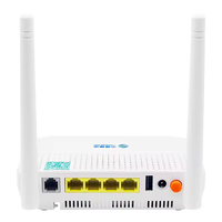 Router WIFI ONU HG6543C4 GPON XPON, bekas 1GE + 3FE + 2.4G WIFI 5Dbi menggunakan FTTH use hhg6821m HG8546M HG6201M