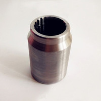 Accouplement à manchon cannelé pour raccordement de vis sans fin de boîte de vitesses de convoyeur, moyeu cannelé disponible pour tubes de 60/76/89/108/114/140 en stock