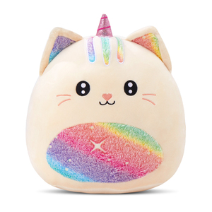14in đáng yêu Unicorn mèo đồ chơi sang trọng Gối Thú nhồi bông đồ chơi trẻ em trẻ em ngủ gối mềm trong sinh nhật Giáng sinh bán buôn - Product Image 1