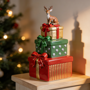 Adornos <span class=keywords><strong>de</strong></span> Resina Personalizables BZY, Decoración para el Hogar, Regalos Navideños, Diseño <span class=keywords><strong>de</strong></span> <span class=keywords><strong>Reno</strong></span> y Torre <span class=keywords><strong>de</strong></span> Regalos - Product Image 3