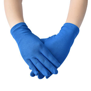Gants d'été pour femme en satin, protection solaire, fins, couleur unie, pour cérémonie, performance, danse, respirants, pour la conduite - Product Image 6