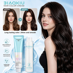 Tinta per Capelli Professionale Personalizzata a Basso Contenuto di <span class=keywords><strong>Ammoniaca</strong></span>, Crema Colorante <span class=keywords><strong>Permanente</strong></span> in Tutti i Tipi di Colori alla Moda per Salone e Casa - Product Image 4